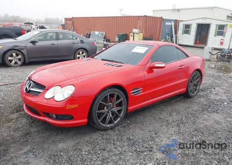 2006 Mercedes-Benz Sl 500 z USA, uszkodzony, nr VIN WDBSK75FX6F112057